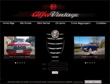 Tablet Screenshot of alfavintage.com